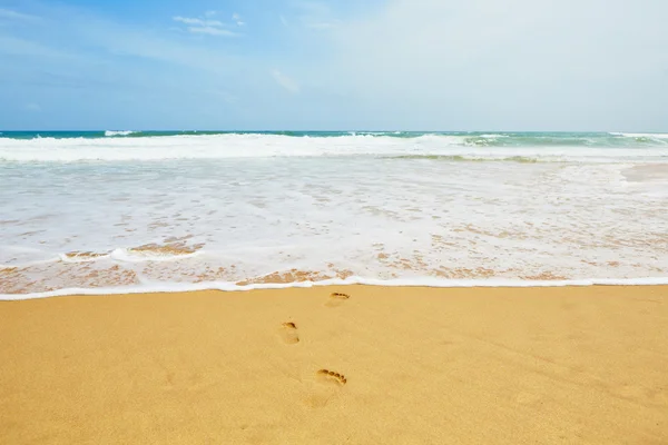 Айдиллический пляж — стоковое фото