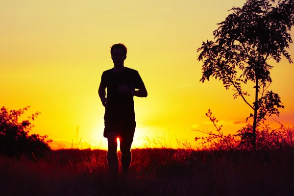 A correr — Fotografia de Stock