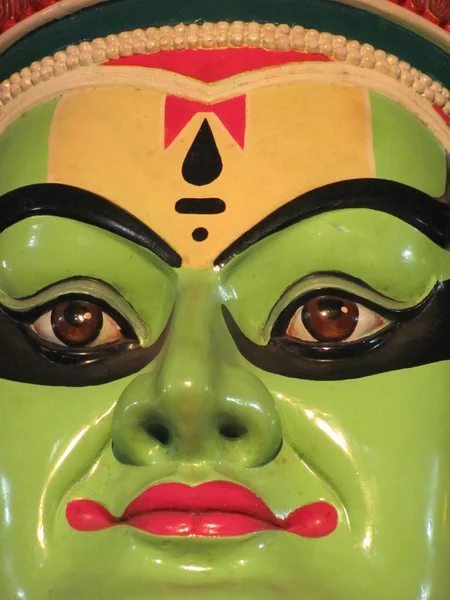 Kathakali Augen schließen — Stockfoto