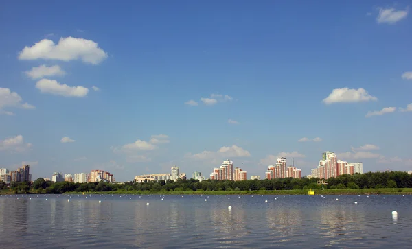 Vista de la ciudad — Foto de Stock