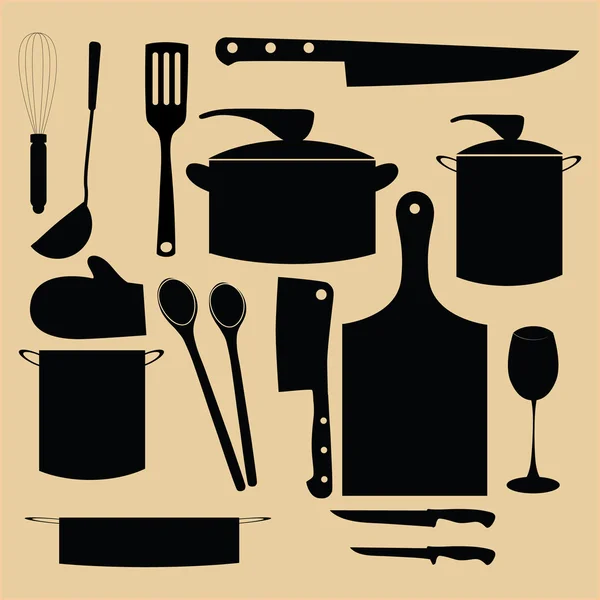 Ustensile de cuisine — Image vectorielle