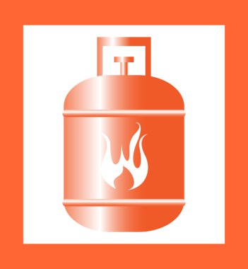printgas silindir tasarlamak turuncu