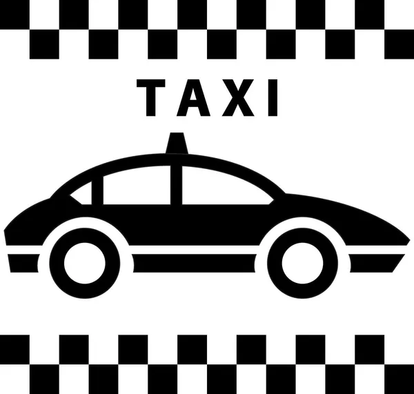 Panneau de taxi — Image vectorielle