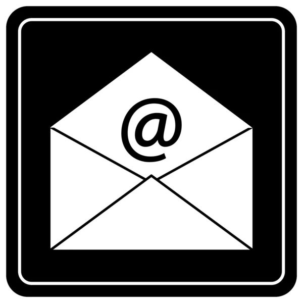 Email envelope sinal — Vetor de Stock