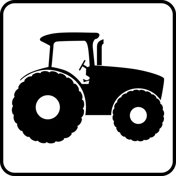 Tractor — Vector de stock