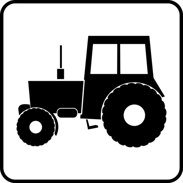 Tractor — Vector de stock