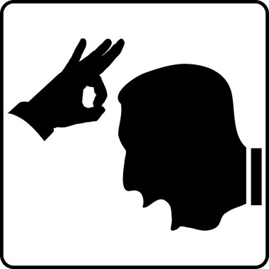 Finger hit in the head