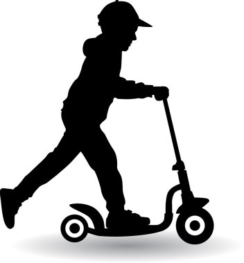 Çocuk scooter rides