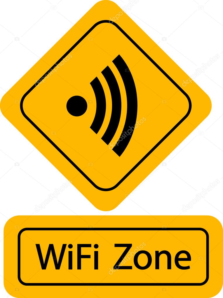 Wi-fi sign  icon