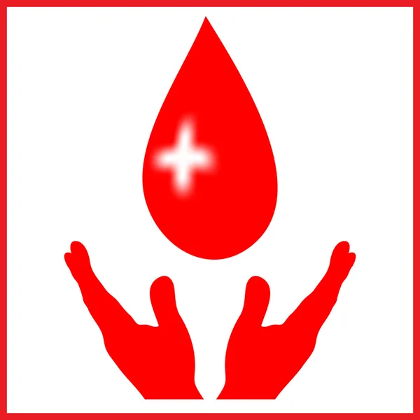 Blutspende — Stockvektor