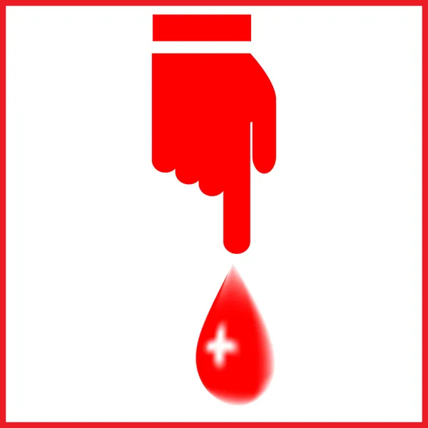 Don de sang — Image vectorielle