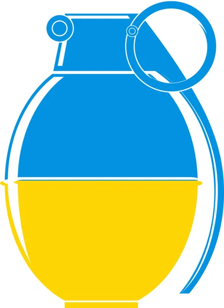 Ucrania conflicto - standwithukraine — Vector de stock