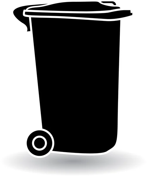 Recycle garbage can — Stock Vector