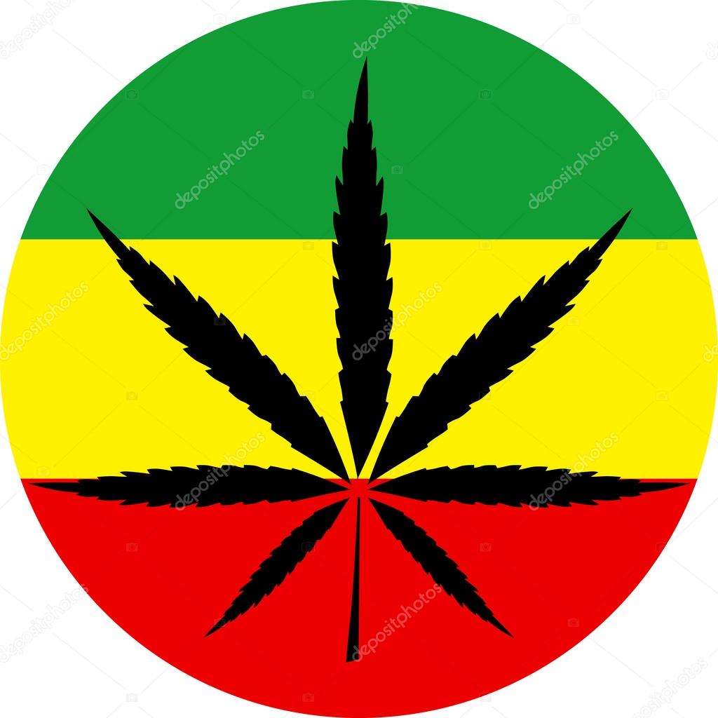 Rasta colors marijuana Stock Vector by ©renatas76 43528543, image size:1024x1024