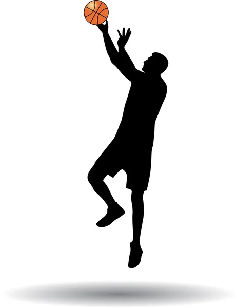 Joueur de basket — Image vectorielle