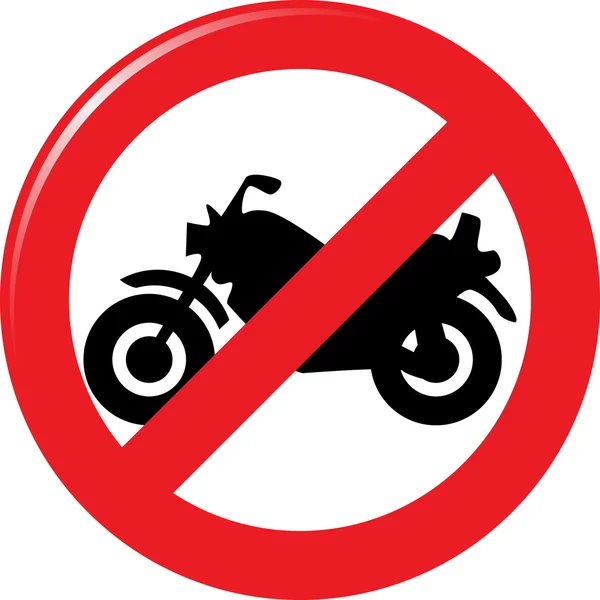 Motosiklet yasak işareti