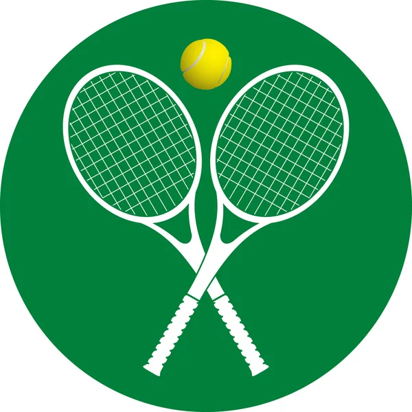 Tennisrackets Vectorbeelden