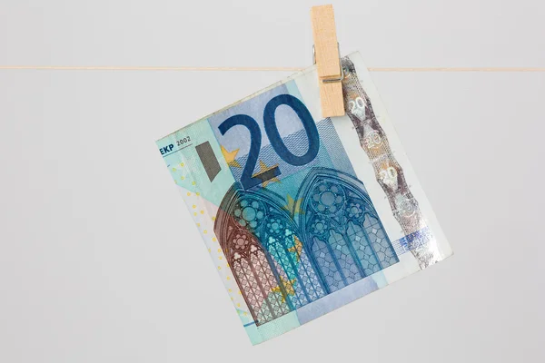 Banconota da 20 euro — Foto Stock