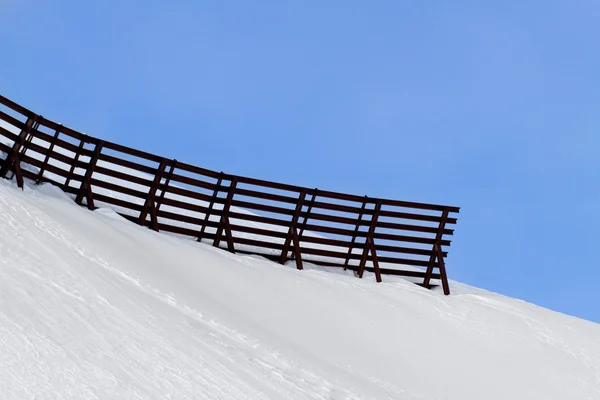 Cerca de avalanche — Fotografia de Stock