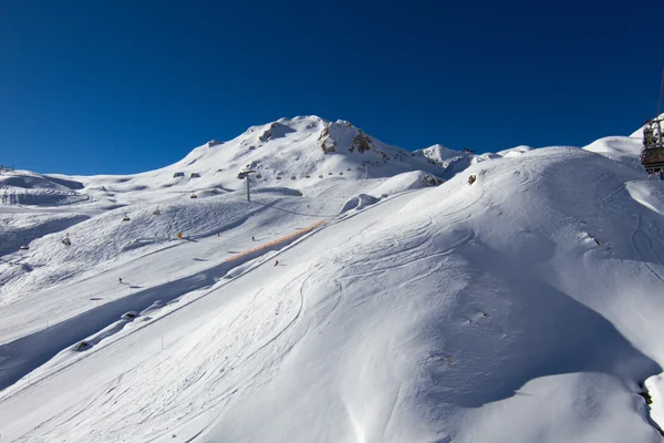 Ośrodek narciarski — Zdjęcie stockowe