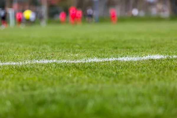 Soccer pitch — Stock Photo, Image