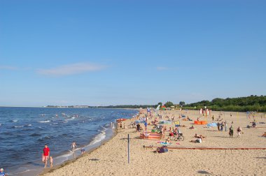 Baltık Denizi kıyısında