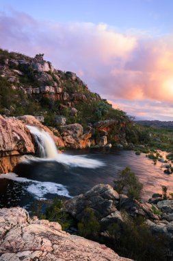 şelale günbatımı