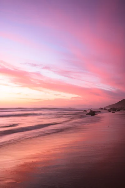 Roze zonsondergang — Stockfoto