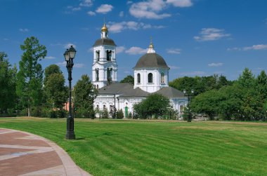 The Church of the Blessed Virgin, Tsaritsyno clipart