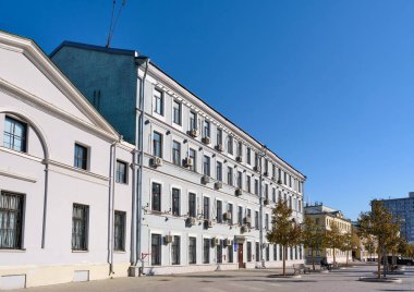 Moskova Şehir Sağlık Departmanı Acil Tıbbi Hizmetler Bilimsel ve Uygulama Merkezi: Moskova, Rusya - Ekim 06, 2021