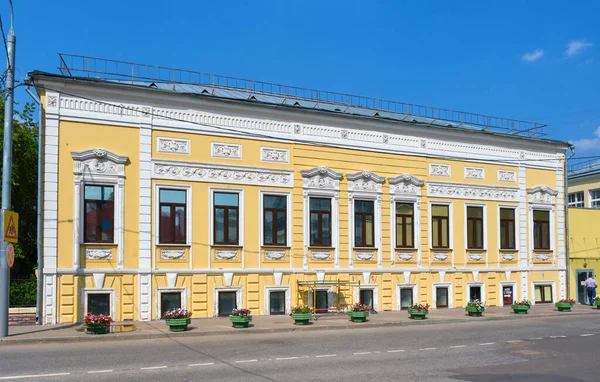Ancient Mansion Part Business Center Malaya Semenovskaya Built 1872 Landmark — Stock Photo, Image