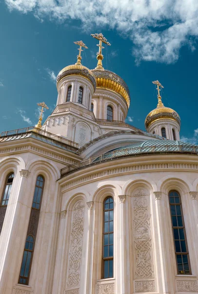 Church Resurrection New Martyrs Confessors Russian Church Sretensky Male Monastery — Stock Photo, Image