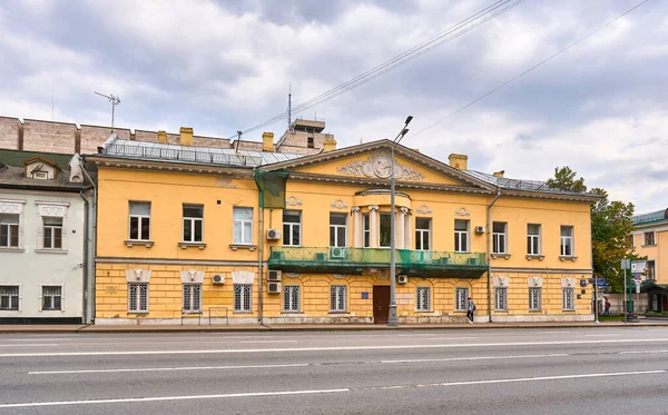 Prospekt Mira Street Vista Casa Dolgovs Construida Alrededor 1775 Patrimonio —  Fotos de Stock