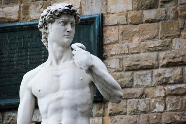 Heykel Michelangelo'nun david Floransa, İtalya