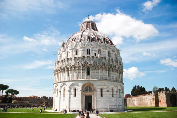 Baptisery de Duomo de Pisa, Itália — Fotografia de Stock