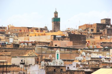 Medina Fes, Fas üzerinden görünüm
