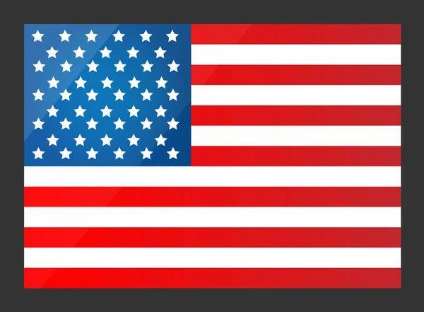 United States Flag. — Stock Vector