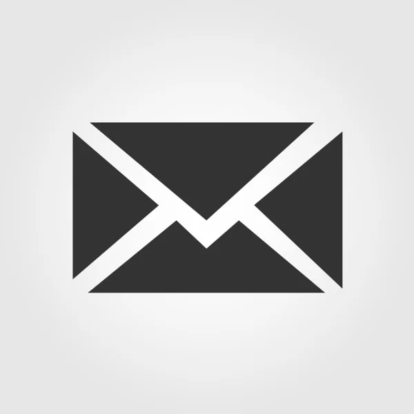 Pictogram voor e-mail bericht, platte ontwerp — Stockvector