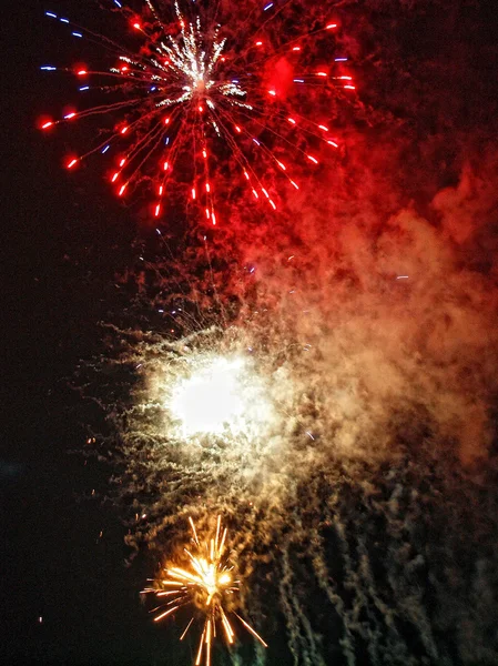 Fuochi d'artificio — Foto Stock