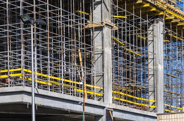 Construction of business center — Stock Photo, Image