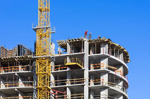 Construction of residential house — Stock Photo, Image