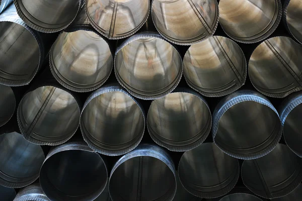 Steel pipeline — Stock Photo, Image