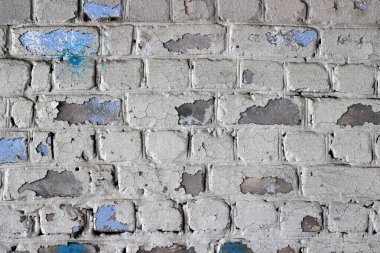 Eski tuğla çatlamış arka plan
