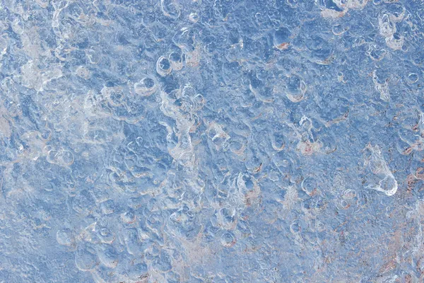 Textura Fondo Hielo Azul Frío — Foto de Stock