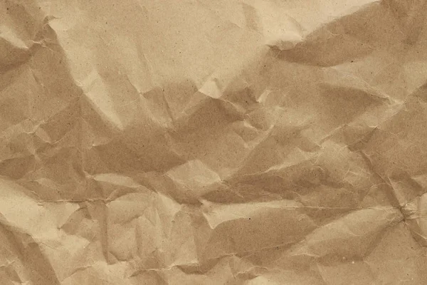 段ボール茶色のしわの背景を梱包 — ストック写真
