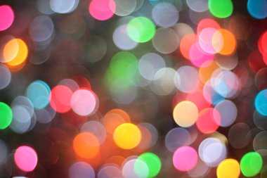 Bokeh bulanık parlayan soyut arkaplan