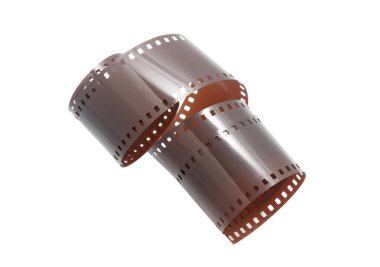 fotoğraf filmi izole edilmiş.