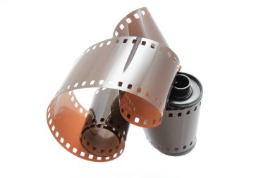 fotoğraf filmi izole edilmiş.