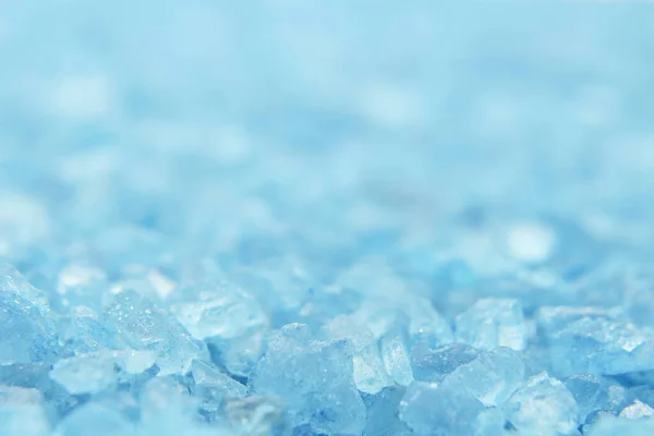 Sea Salt Blue Coarse Background — Stock Photo, Image