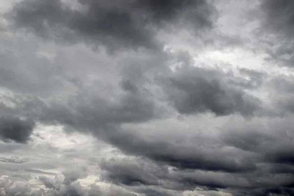 Lucht Donker Storm Wolken Achtergrond — Stockfoto